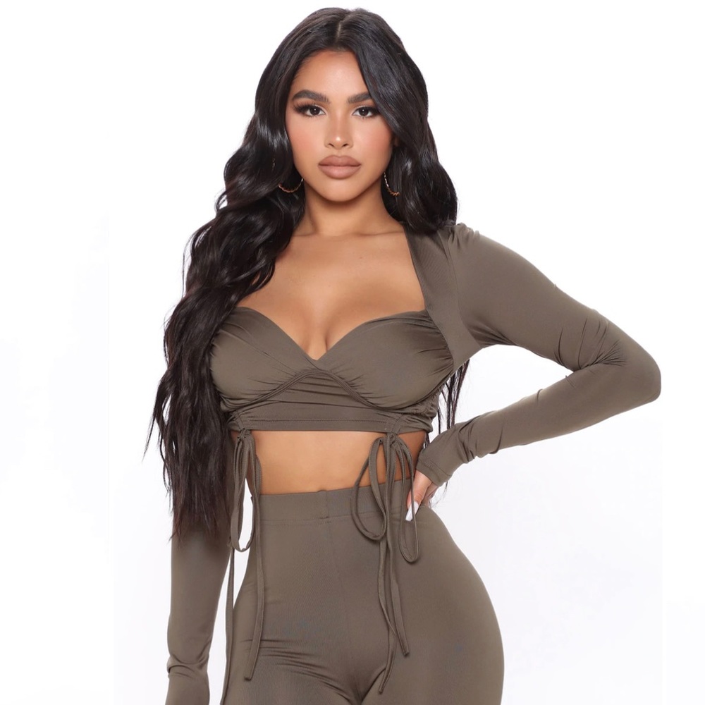 Olive legging set